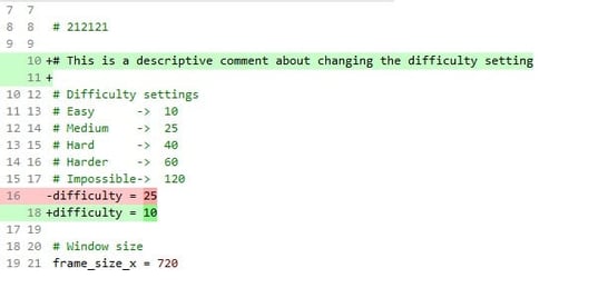 Diff for Merge Conflict